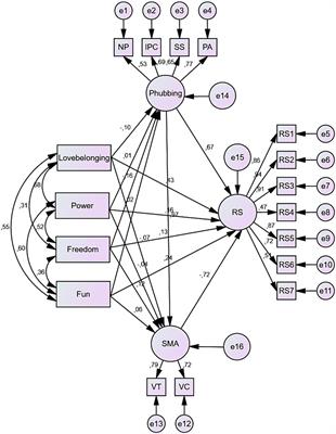 The mediating role of social media addiction and phubbing in basic psychological needs in relationships and relationship satisfaction